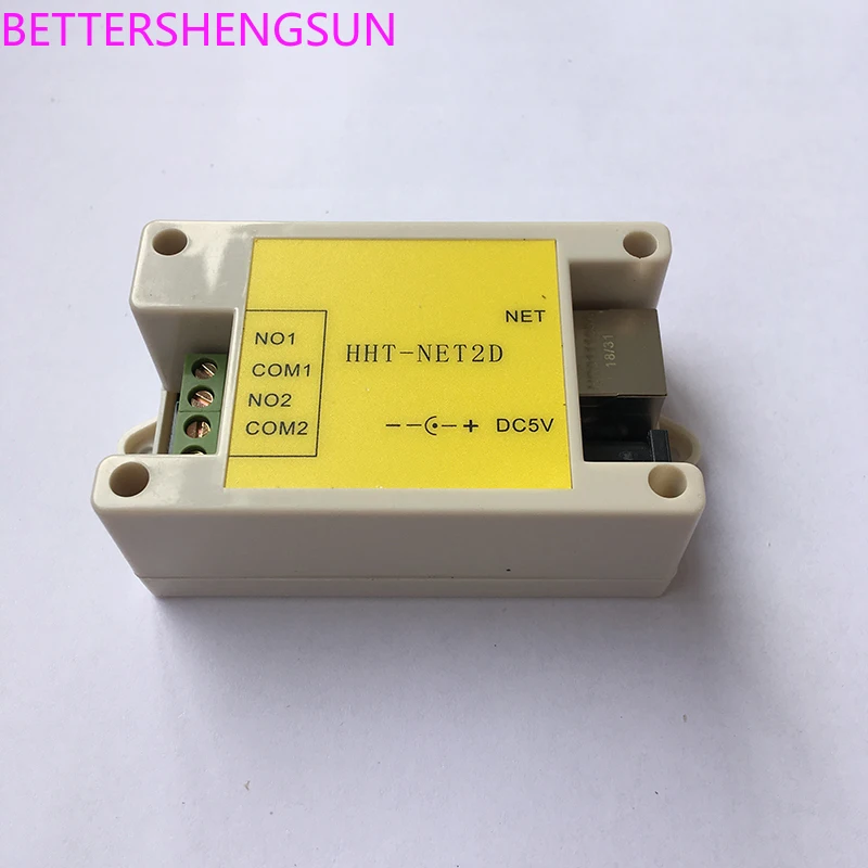 

2 way network relay Ethernet TCP/IP relay controller Smart home remote switch control