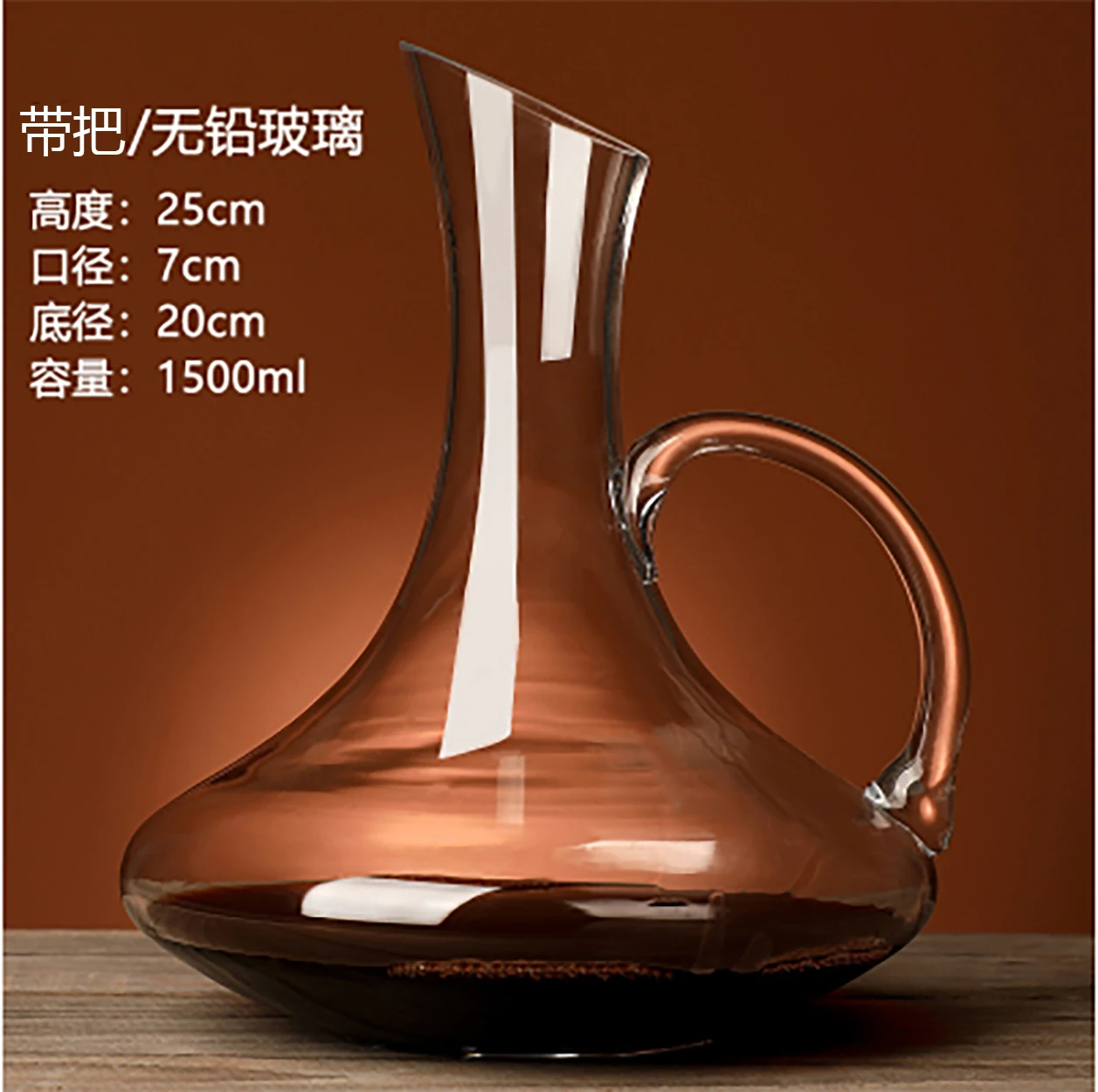 

Luxury Crystal Wine Decanter Glass Creative Wine Decanter Aerator Quick Filling Tool Escanciador Sidra Bar Supplies DE50XJ