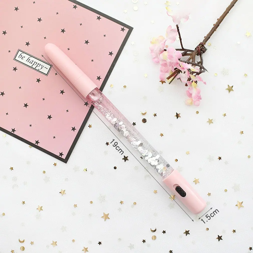 Красочные зыбучие пески гелевая ручка студенческие принадлежности легко носить