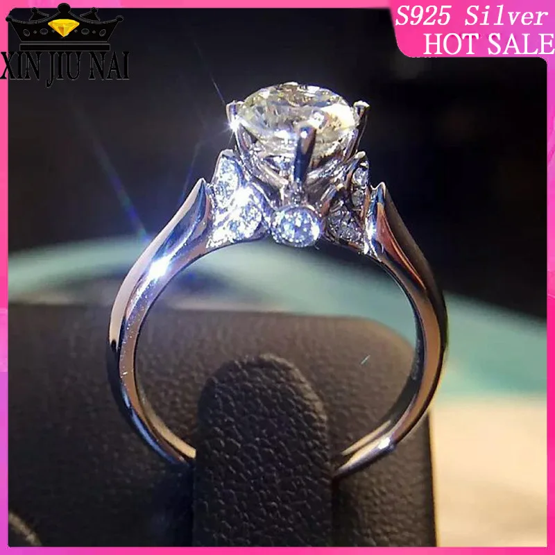

925 sterling silver pairs of swans love witness women anniversary jewelry gift natural stone jewelry diamond rings for women