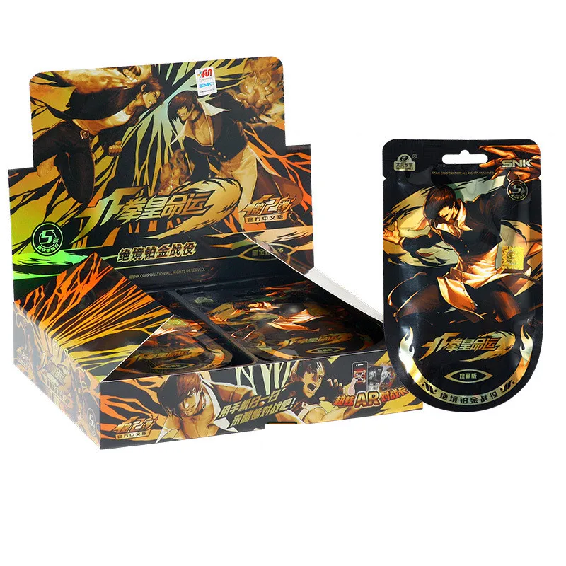 Оригинальные игровые карты &quotКороль бойцов&quot коллекция AR Battle бумажные