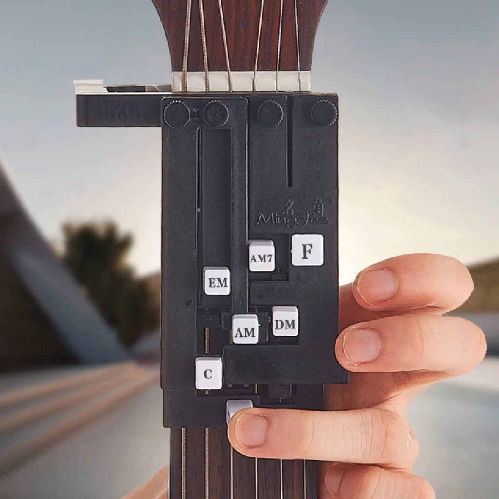 Guitar Learning Teaching Tools Used Chord System Practrice Aid For Beginners Finger Cover Assistance | Спорт и развлечения