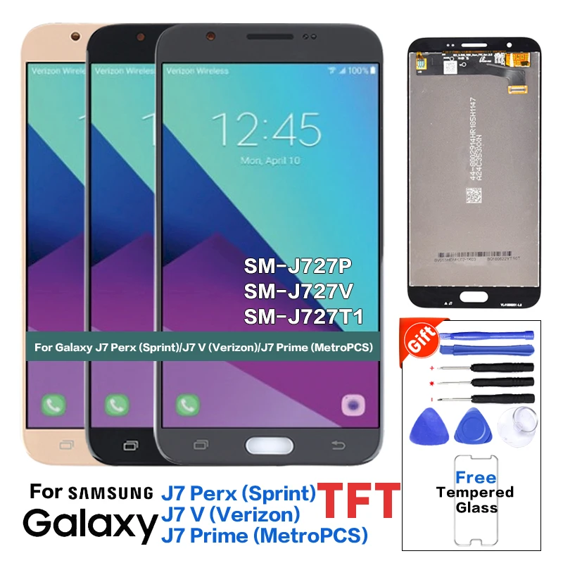 ЖК дисплей для SAMSUNG Galaxy J7 V сменный экран samsung Perx J727T1 мобильный телефон панель с