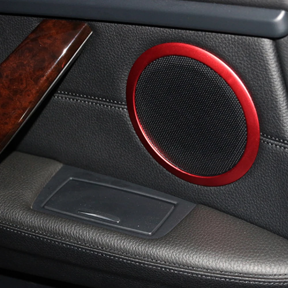 Автомобильные аксессуары 2 шт. Автомобильная дверь динамик кольцо звуковой Декор