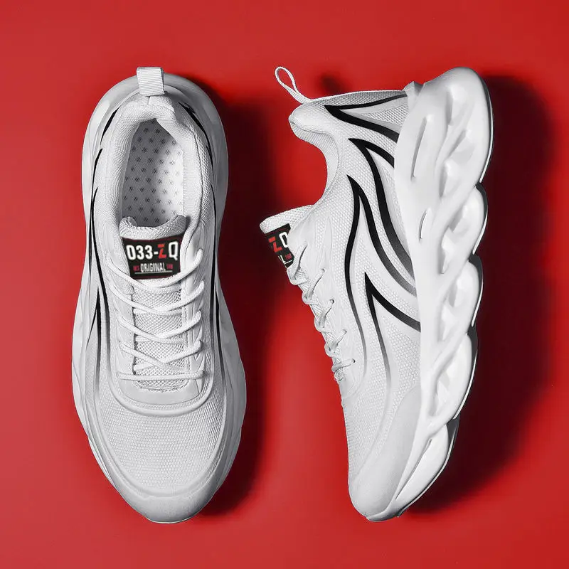 

Mens Sneakers Fashion Casual Running Shoes Lover Gym Shoes Light Breathe Comfort Outdoor Air Cushion Couple Jogging Shoes 36-47