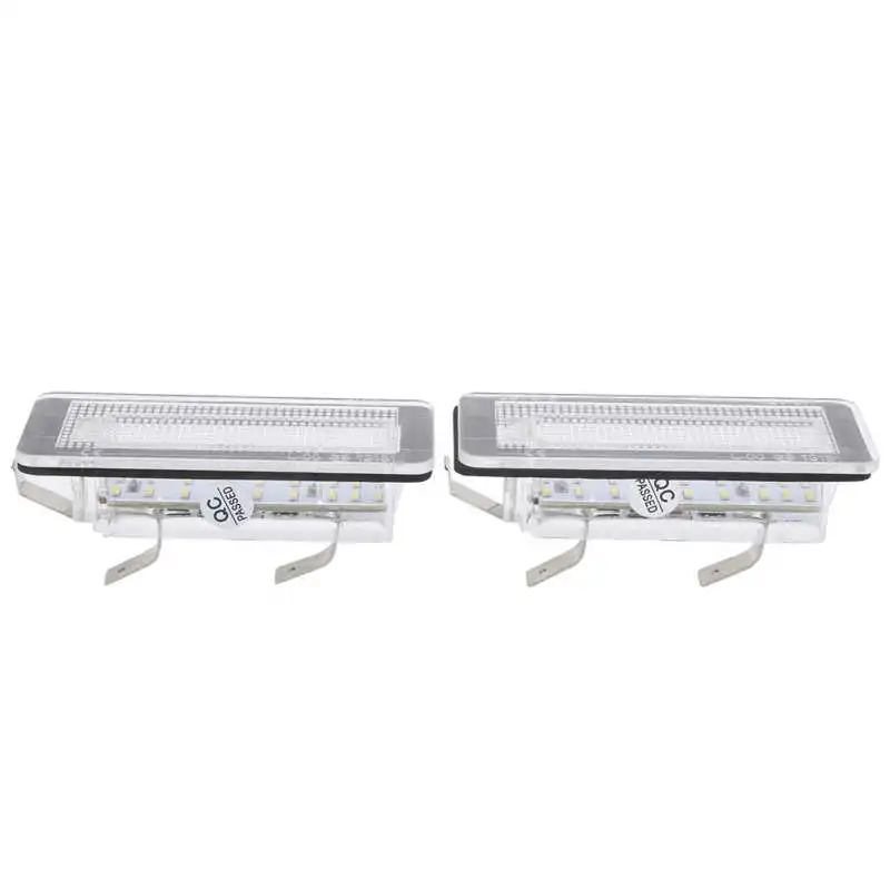 

Rear Registration Plate Lamp Pair LED License Number Plate Light Fit for BENZ Smart Fortwo Cabriolet/Coupe/Convertible