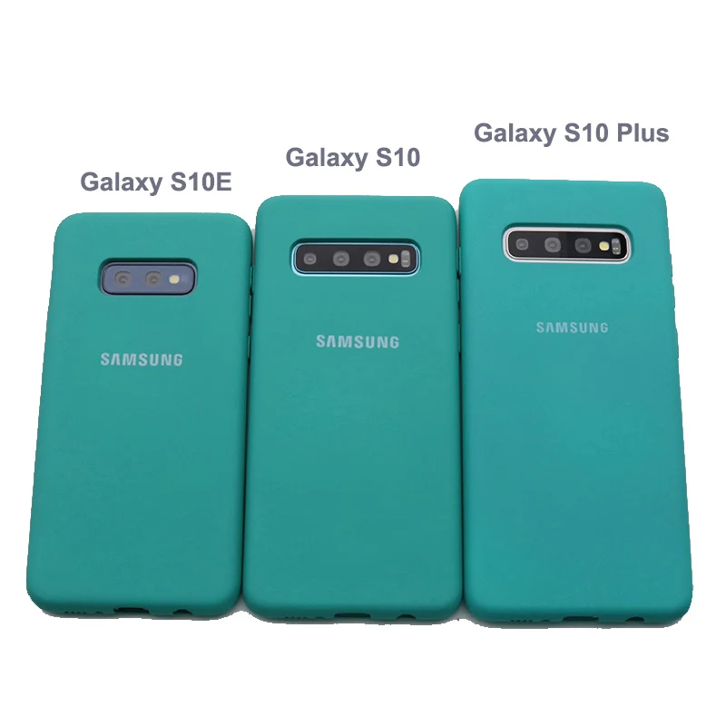 Чехол для Samsung Galaxy S10 Plus/S10e шелковистый силиконовый чехол высокого качества