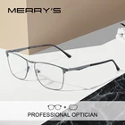 Очки merry's S2061PG мужские по рецепту, роскошные модные Рецептурные очки для близорукости, винтажные стильные оптические очки