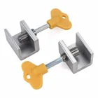 2 шт. раздвижные оконные замки единый Алюминий сплав дверная рама безопасности замок безопасности Защита блокировки для защиты от краж пуш-ап окна