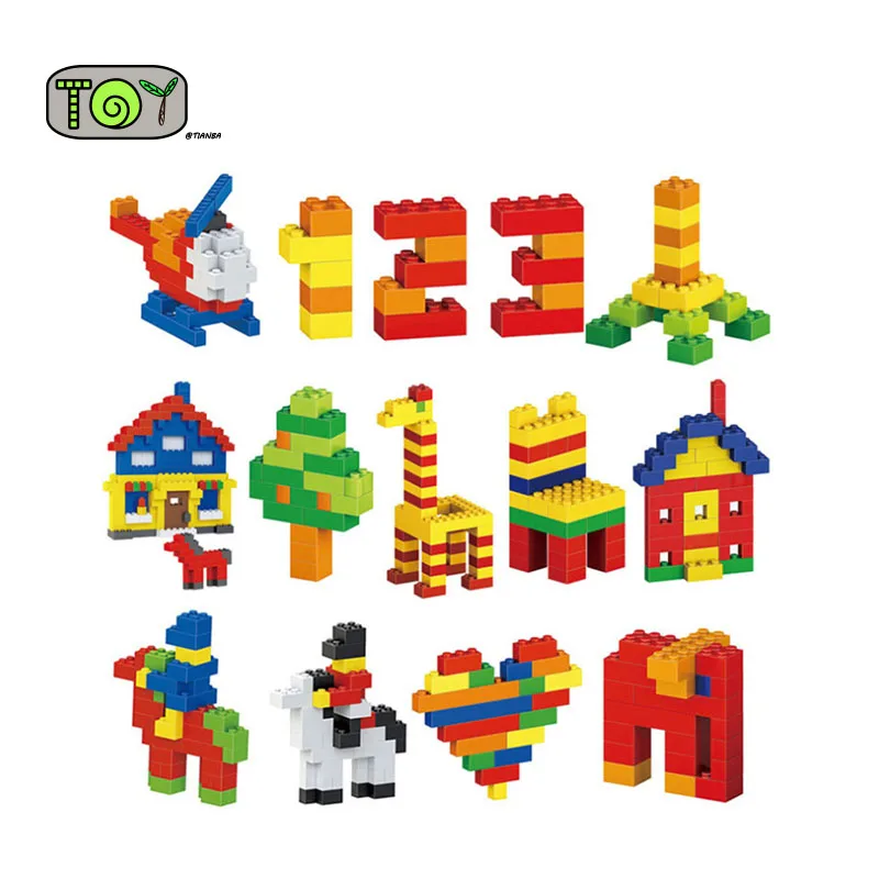 1000 шт. строительные блоки мой мир детская игрушка Творческий красочные кирпичики