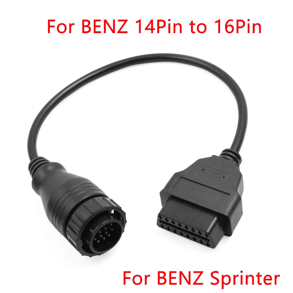 Диагностический разъем SinoTrack OBD OBD2 автомобильный кабель для BENZ Sprinter 14pin OBDII 16pin