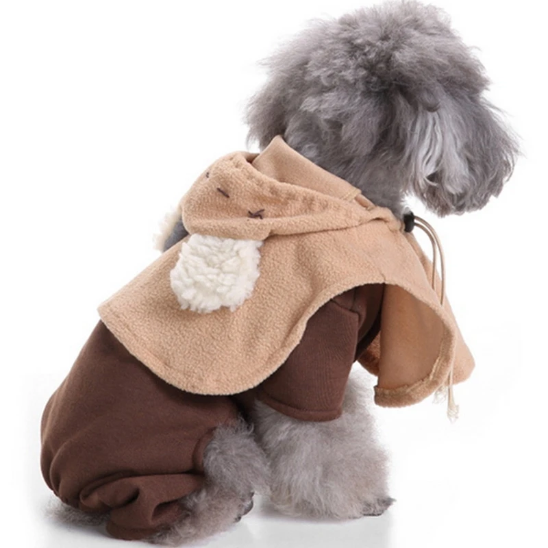 Костюм для домашних животных с привидениями Карнавальный костюм волшебника