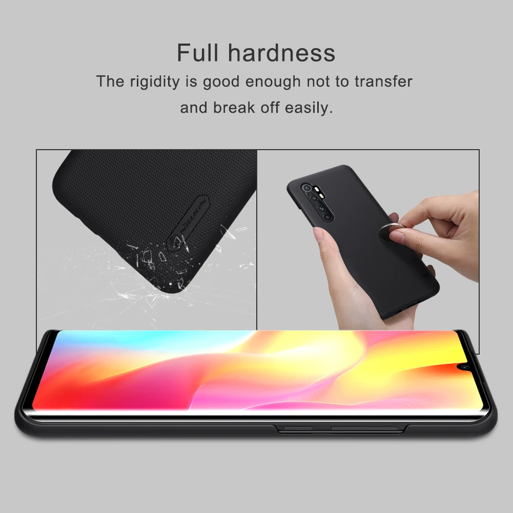 Матовый чехол NILLKIN для Xiaomi Mi Note 10 Lite 6 47 дюйма жесткая задняя крышка из