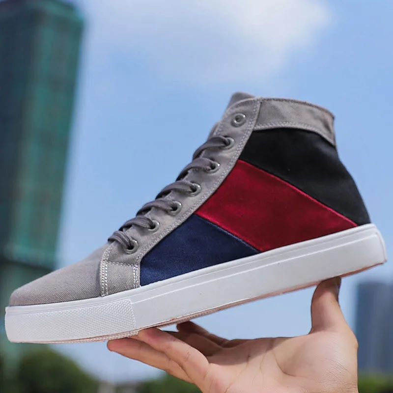 2019 мужская повседневная обувь в Корейском стиле импортные товары цветная