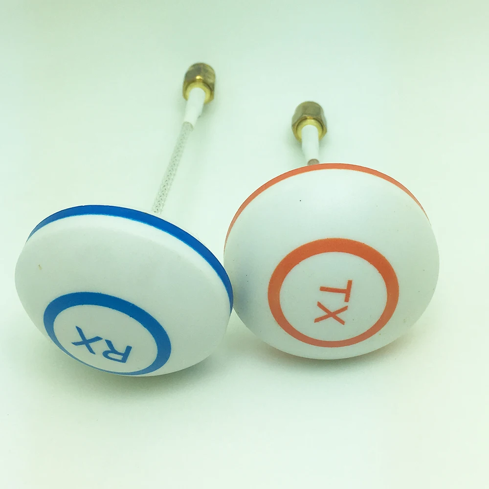 5 8G Высокоэффективная круглая поляризованная Антенна TX/ RX-фоторазъем белый |