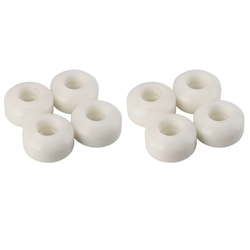 8PCS Skateboard Wheels Resilient PU Wheels 52mm x 32mm for Skateboard Deck Board Skate Wheels