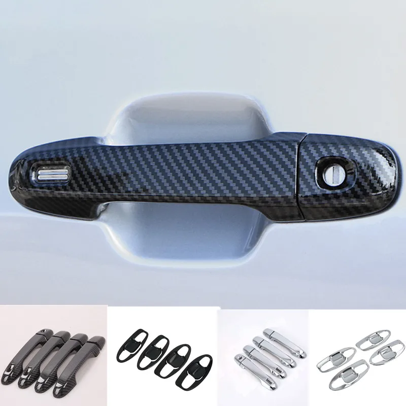 Спортивный стиль из углеродного волокна с принтом дверная ручка Чаша Крышка