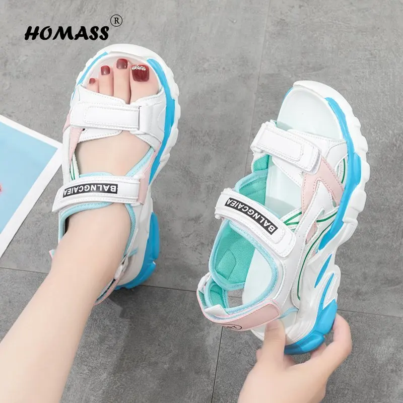 

Women Sandals Fashion Outdoor Summer Classical Individuality Velcro comfortable sandals for girl sandals
