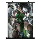 Аниме настенный постер прокрутки Akali Tatt, домашний декор, косплей, без цензуры