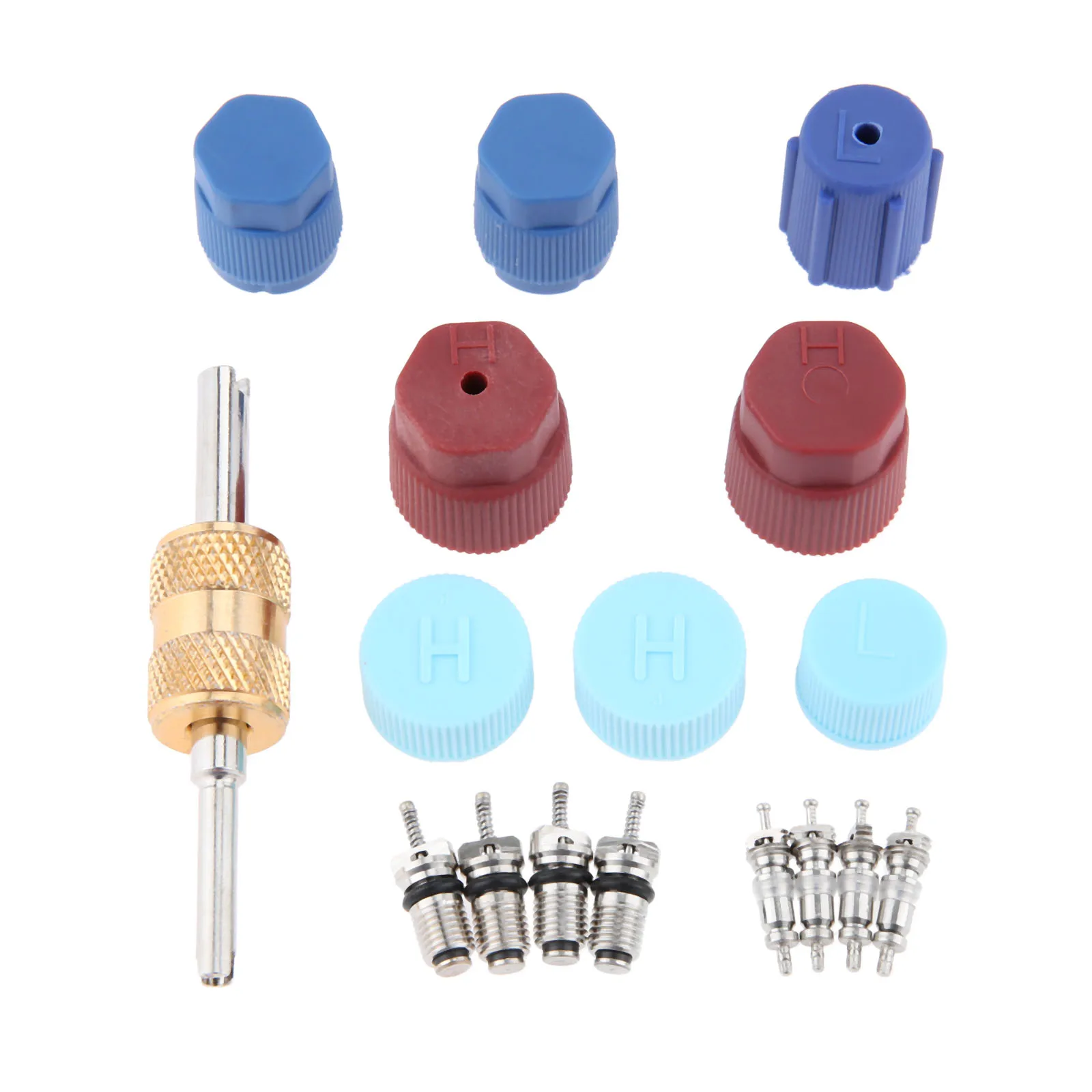 Автомобильные аксессуары 17 шт. автомобильный сердечник клапана переменного тока