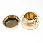 Спиртовая горелка из медного сплава для путешествий, кемпинга