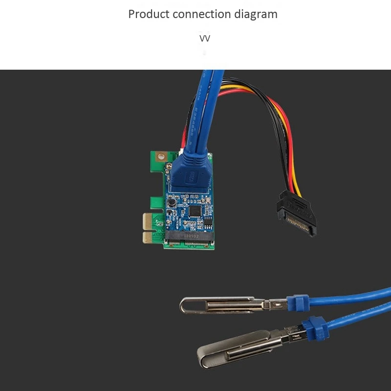 Плата адаптера PCIE-Mini PCIE эффективная легкая и портативная мини-плата PCIE-USB 3 0 |