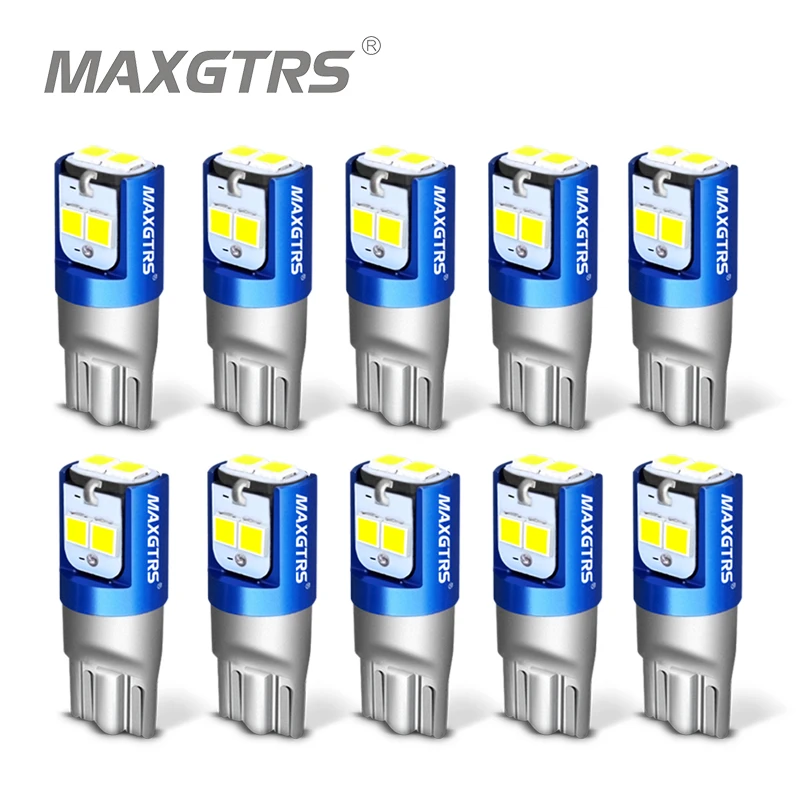 T10 W5W светодиодный лампы 3030 SMD 168 194 автомобильные аксессуары Габаритные огни для