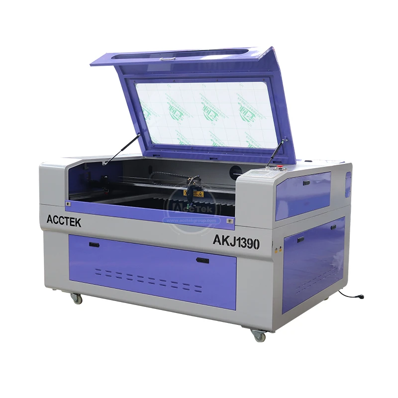 

Лазерный гравировальный станок CO2 90 Вт 1390 машина для лазерной резки материнской платы Ruida для малого бизнеса
