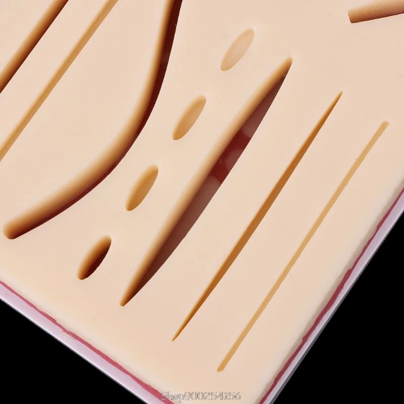 

Silicone Human Skin Model Suture Practice Pad Training Practice Tool D07 20 Dropship