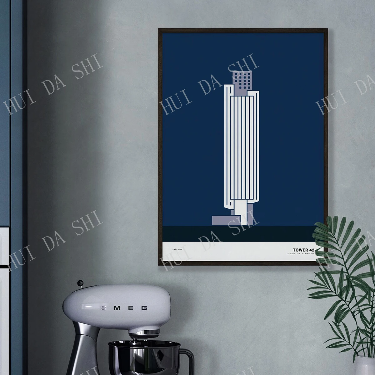 Башня 42 Лондонская печать | Фотография иллюстрация архитектура Лондонское