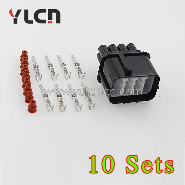 

Free Shipping 10 Sets 8 Pin Male Auto Wire Harness Housing Connectors