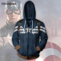 marvel endgame captain hoodies cosplay costume sweatshirts for men new streetwear hoody hoodie sudaderas hombre