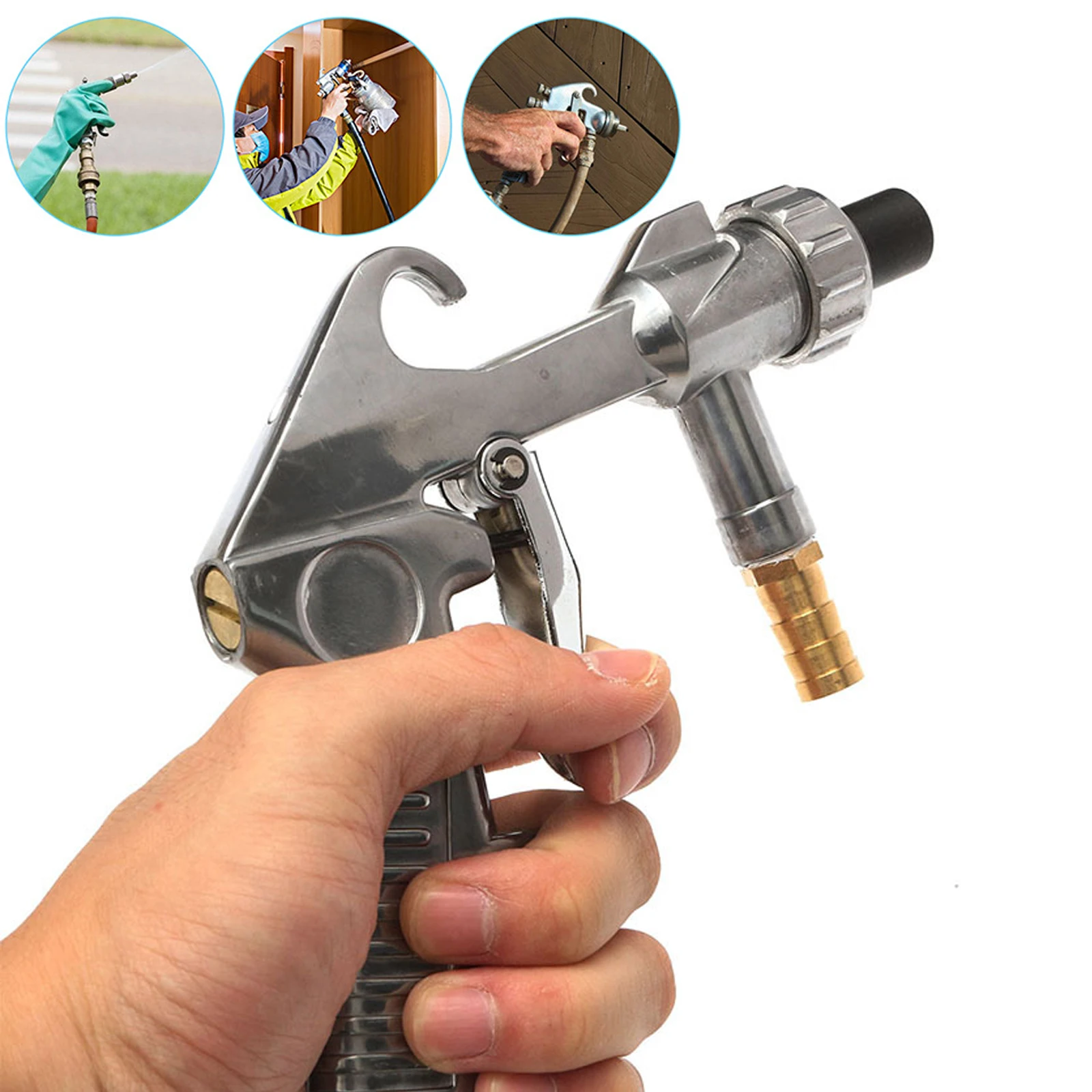 35 мм Пескоструйный пистолет для подачи воздуха сифон пескоструйная