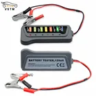 Лидер продаж, СВЕТОДИОДНЫЙ Цифровой тестер аккумулятора переменного тока, тестер аккумулятора, монитор уровня аккумулятора для автомобиля, для мотоциклов, грузовиков 12 В