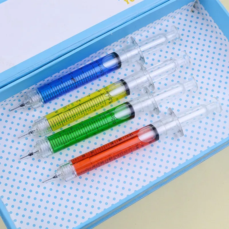 Ellen Brook, 1 шт., креативный шприц, игла, механический карандаш, 0,5 мм, милые детские школьные принадлежности, магазин, автоматическая ручка, инструмент для письма