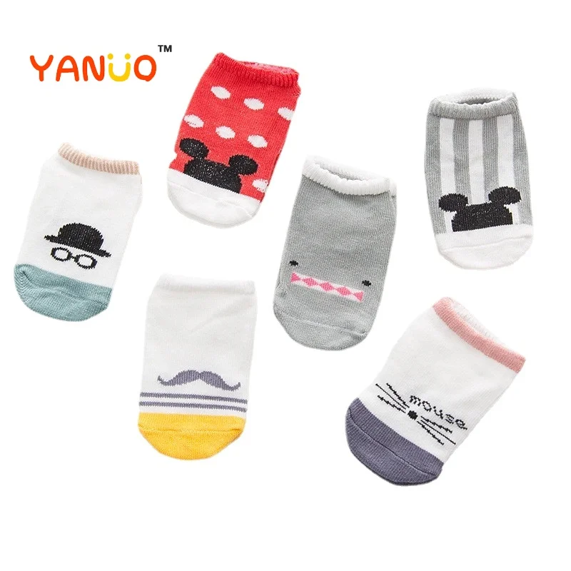 

Baby Boy Clothes Cartoon Animal Baby Floor Socks Cotton Children Non-slip Socks Baby Clothes
