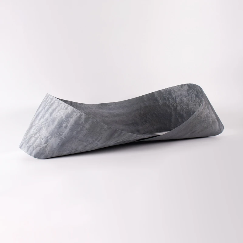 

2x Natural Genuine Dyed Sapele Pomele Wood Veneer for Furniture about 16cm x 2.5m 0.45mm thick Orange Brown Indigo