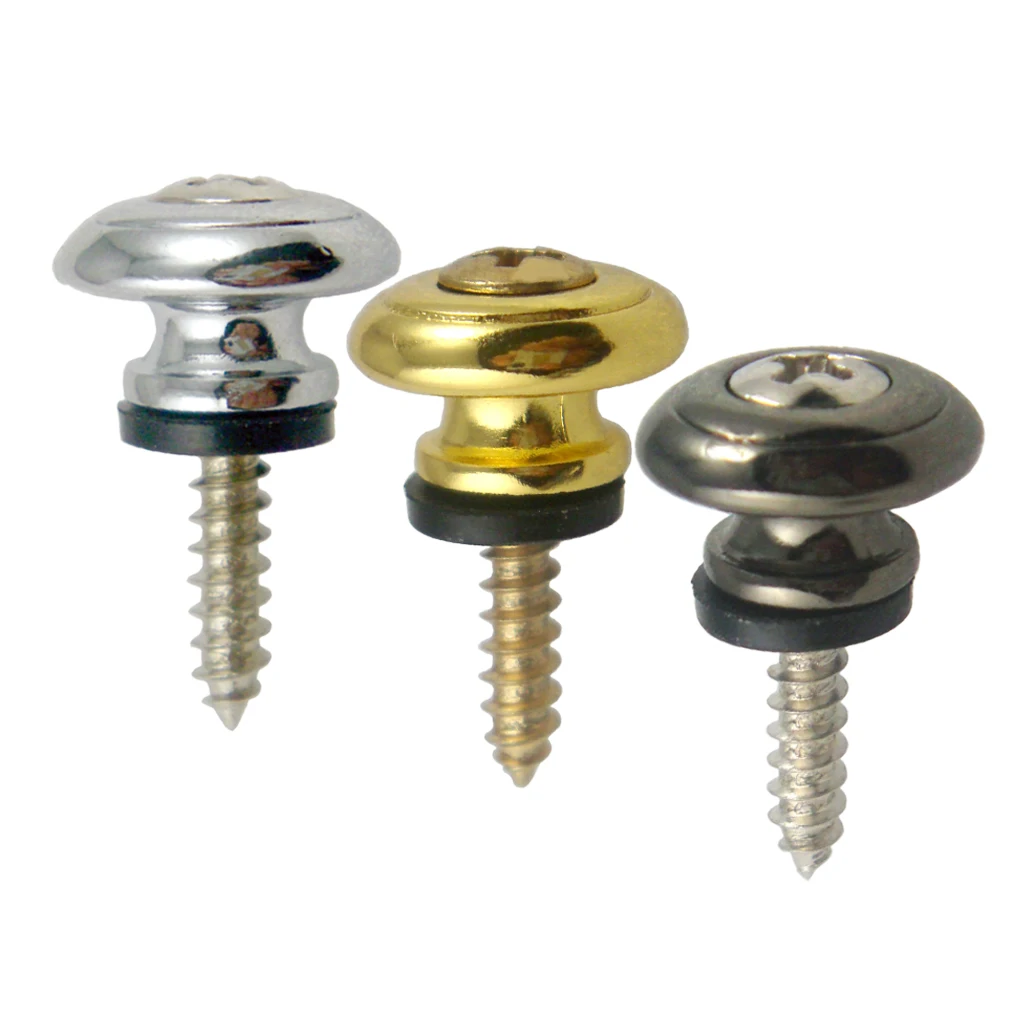 pilz kopf gitarre strap lock ende pins pegs strap buttons für akustische elektrische bass gitarre free global shipping