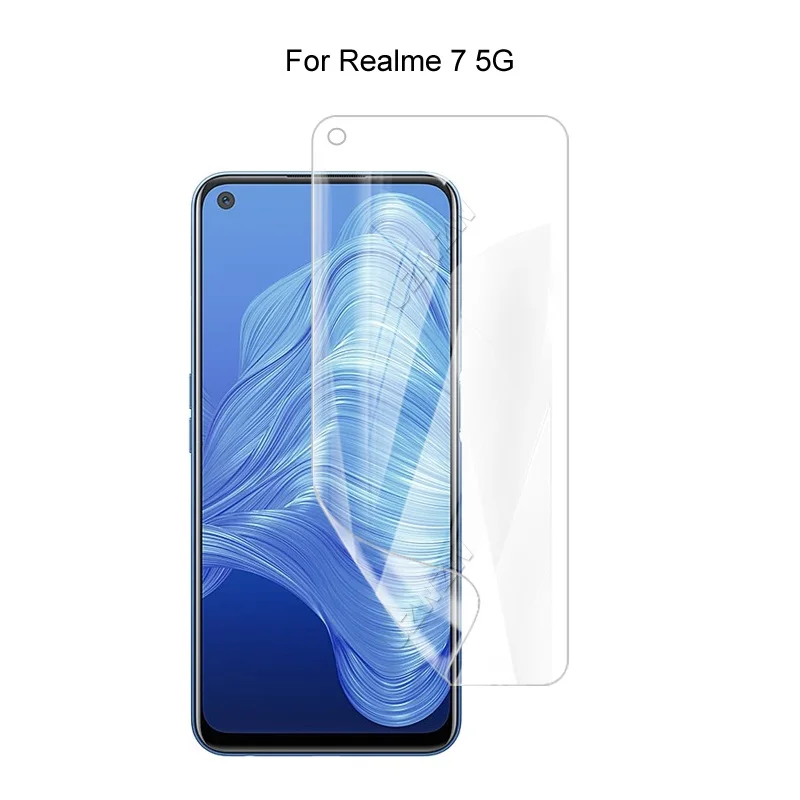 

Для Realme 7 5G полное покрытие мягкий гидрогель пленка Экран протектор