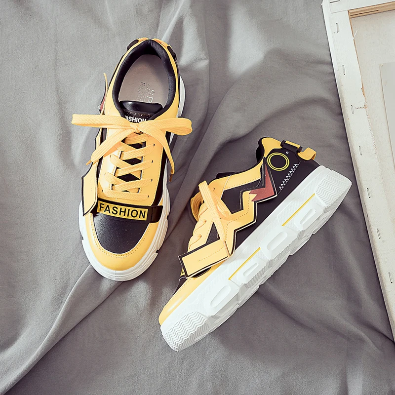 Летние женские повседневные модные кроссовки с граффити на плоской подошве