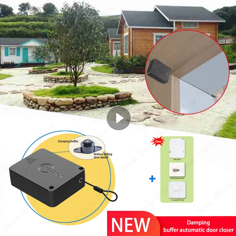 Автоматический инструмент для закрытия двери без перфорации | Строительство и