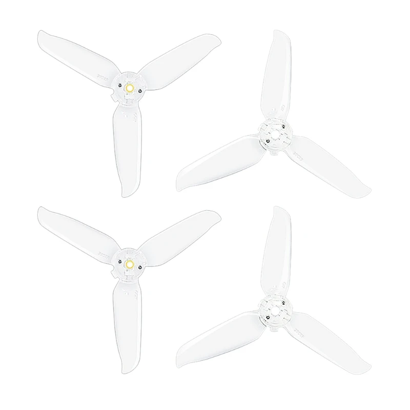 

2 пары пропеллеров для дрона, совместимые с FPV, сменные лопасти пропеллеров, дизайн с низким уровнем шума и быстрой съемкой