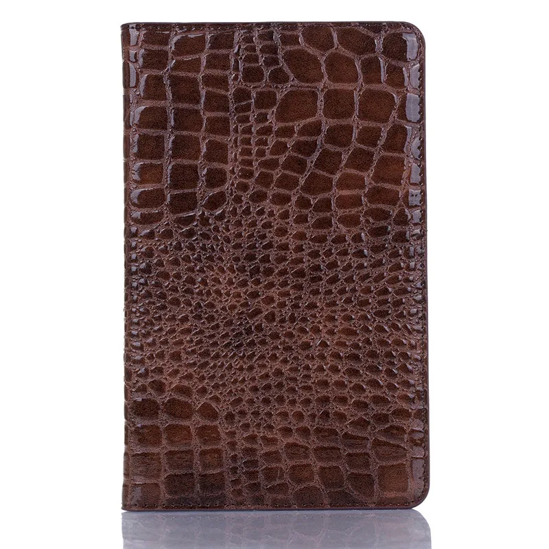 Чехол-подставка для Samsung Galaxy Tab A 8,0 T290 SM-T290 T295 T297 S-Pen cover TabA 8 из крокодиловой кожи, жесткий чехол для планшета