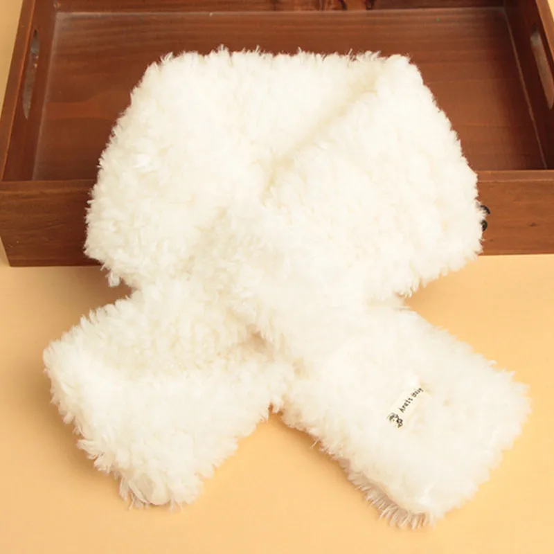 Новинка Осень-зима 2020 плюшевый Детский шарф для мальчиков девочек детей женщин