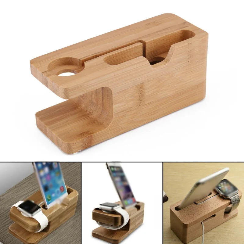 

Watch iPhone Charging Dock Stand Station Charger Holder for Apple Watch