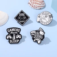 game controllers enamel pin cartoon custom loading brooches accessories clothes backpack badge gift for people who love games