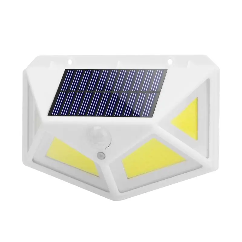 Открытый COB 68LED Солнечная энергия мощность стены крыльцо огни движения сенсор