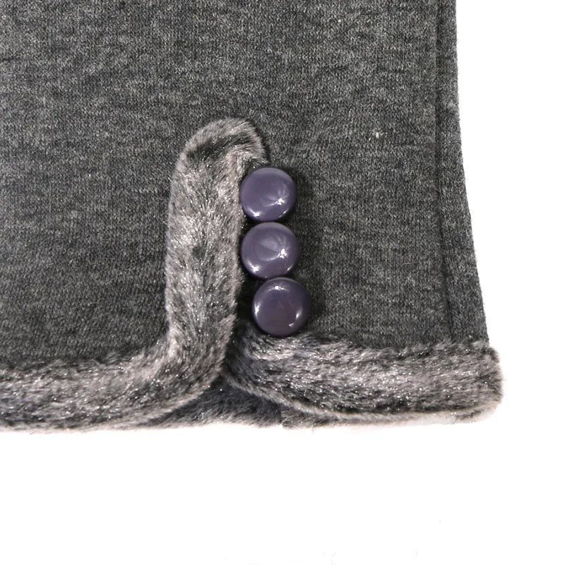 Новинка 2019 модные женские перчатки плотные для сенсорного экрана зимние и