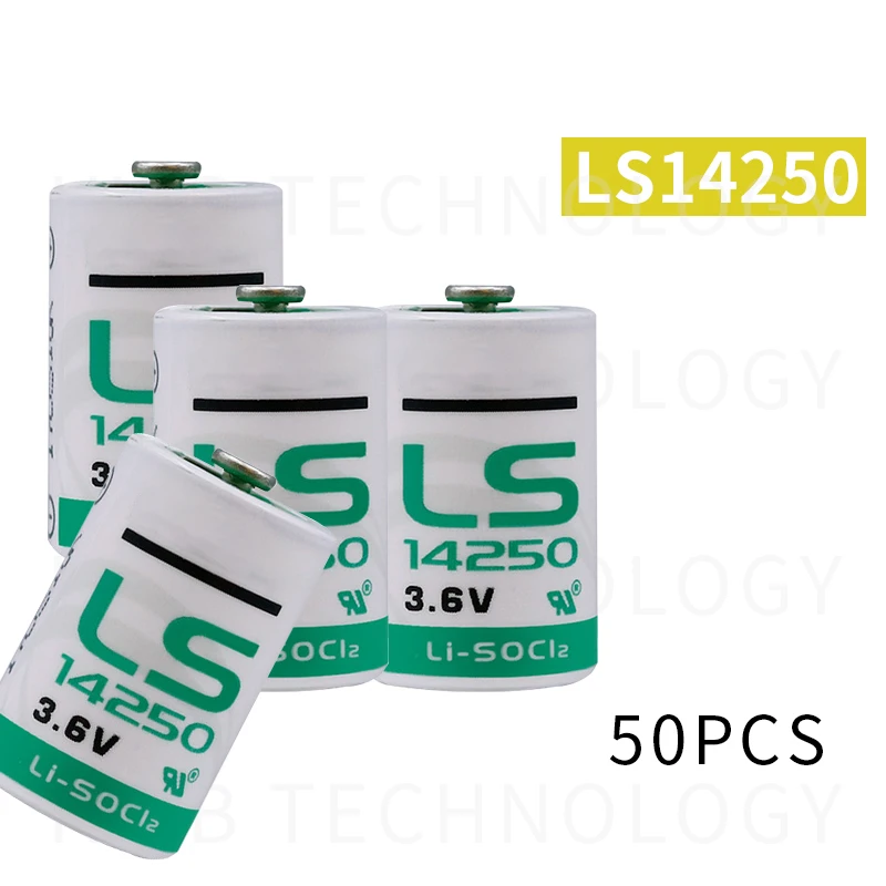 50 шт. новый оригинальный Saft LS14250 1/2AA 3 6 В PLC промышленное автоматическое