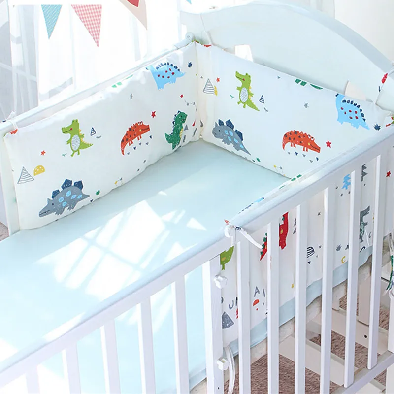 

One-piece Baby Bumpers for Bedding Set 180*30 cm Cotton Crib Around Protector Baby Bed Safe Accessories Newborns Cot Headrest